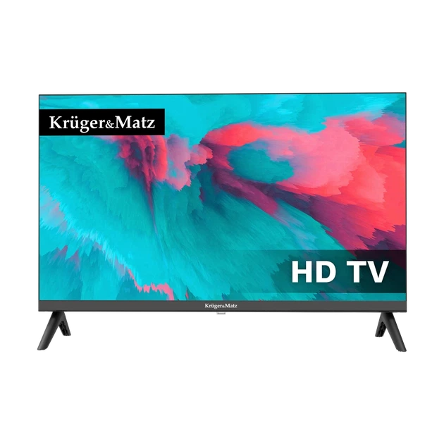 Телевизор Krüger&Matz 24" HD DVB-T2 H.265 HEVC 230/12V (KM0224-T1) - Фото 1 Телевизор Krüger&Matz 24" HD DVB-T2 H.265 HEVC 230/12V (KM0224-T1) - изображение 1