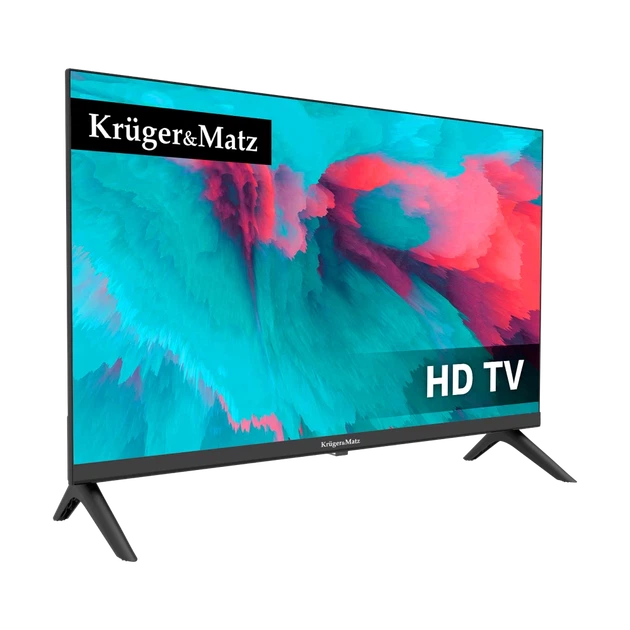 Телевизор Krüger&Matz 24" HD DVB-T2 H.265 HEVC 230/12V (KM0224-T1) - Фото 3 Телевизор Krüger&Matz 24" HD DVB-T2 H.265 HEVC 230/12V (KM0224-T1) - изображение 3