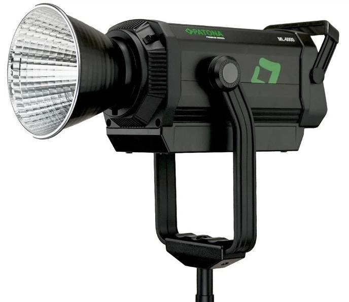 Студійне світлодіодне світло PATONA Premium ML-6000 Bi-Color COB 600W 150000 Lux / 1 m Bowens (4055655253246) - Фото 1 Студійне світлодіодне світло PATONA Premium ML-6000 Bi-Color COB 600W 150000 Lux / 1 m Bowens (4055655253246) - зображення 1