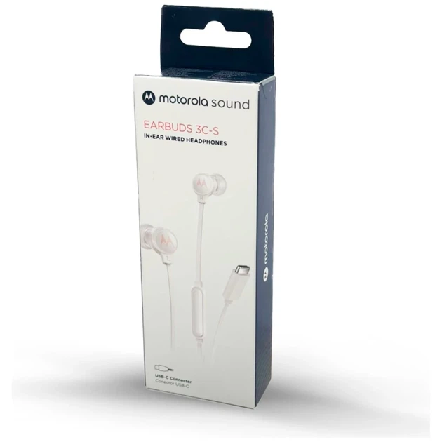Наушники Motorola Earbuds 3C-S USB-C White (253EARBUDS3CSWHIT) - изображение 9