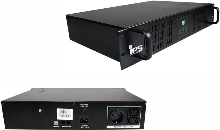 ИБП IPS CCTVUPS-2U-2000 2000VA/1200W (5902135136737) - изображение 3