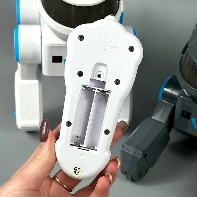 Робот-собака на радиоуправлении с Bluetooth-колонкой 24см 25см S-Cyberdog BG 1544 Белый - изображение 9