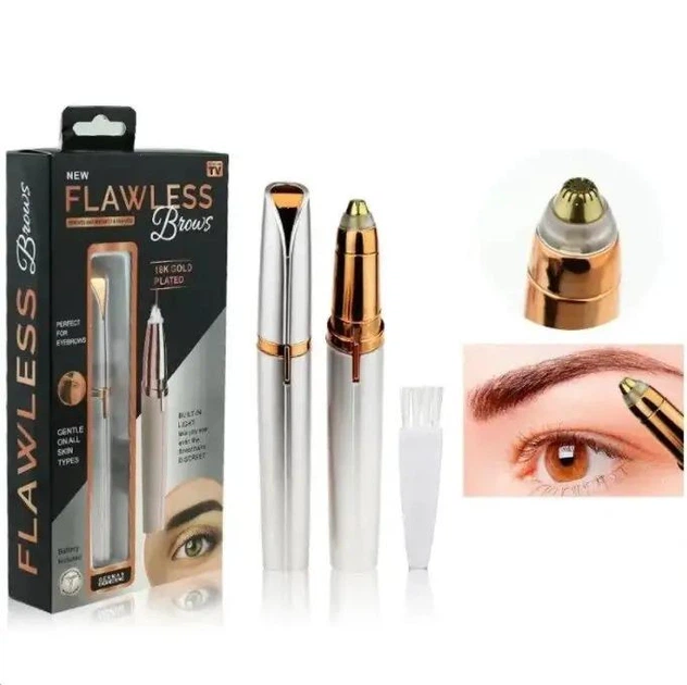 Триммер женский для бровей USB Flawless Brows для точечной коррекции бровей - изображение 6