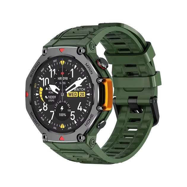 Умные часы Modfit Navigator Al Green с GPS, компасом и водозащитой 5 ATM - Фото 1 Умные часы Modfit Navigator Al Green с GPS, компасом и водозащитой 5 ATM - изображение 1