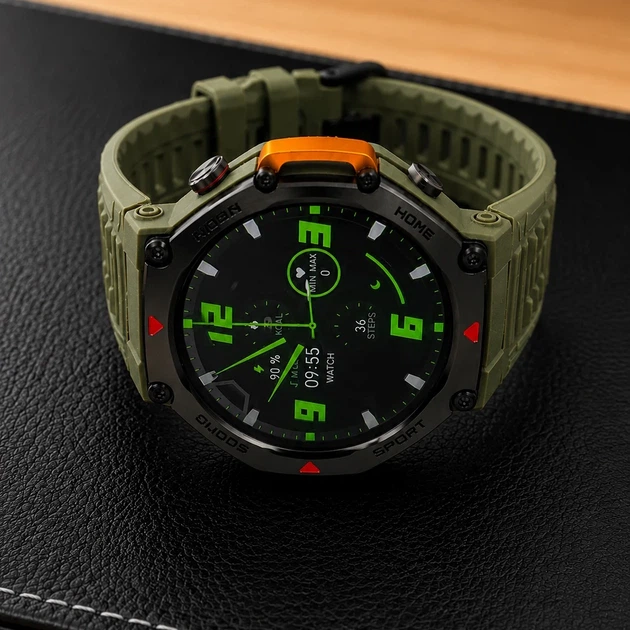 Умные часы Modfit Navigator Al Green с GPS, компасом и водозащитой 5 ATM - Фото 8 Умные часы Modfit Navigator Al Green с GPS, компасом и водозащитой 5 ATM - изображение 8