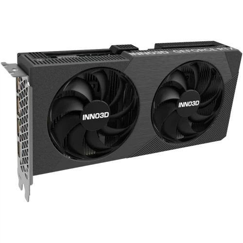 Відеокарта GeForce RTX 5060, Inno3D, Twin X2, 8Gb GDDR7, 128-bit, HDMI/3xDP, 2497/28000 MHz, 8-pin (N50602-08D7-195071N) - изображение 3