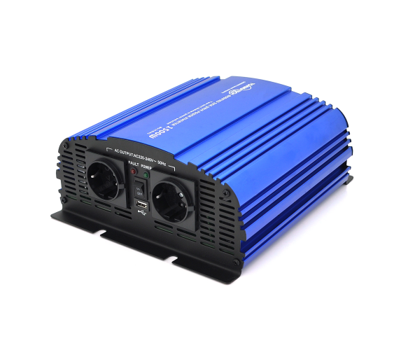 Инвертор напряжения Tommatech MS-1500, 24V/220V, 1500W с аппроксимированной синусоидой - изображение 2