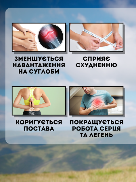 Палки для скандинавской ходьбы спортивные трекинговые для пожилых людей скандинавские для похода в горы трекенговые палочки треккинга хайкинга energi ТБ0260 Hechpro - изображение 2