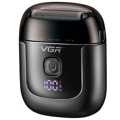 Электробритва тройное лезвие шейвер VGR V-380 IPX6 черный - изображение 6