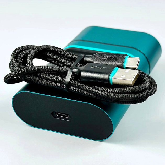 Электробритва двойное лезвие 2000mAh 9000RPM VGR V-307 Зеленый - изображение 5