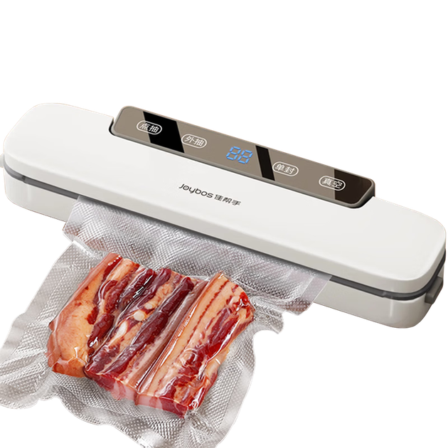 Повністю автоматична машина для пакування харчових продуктів Jiabangshu Vacuum Sealer Home для стиснення ковбас та бекону - изображение 4