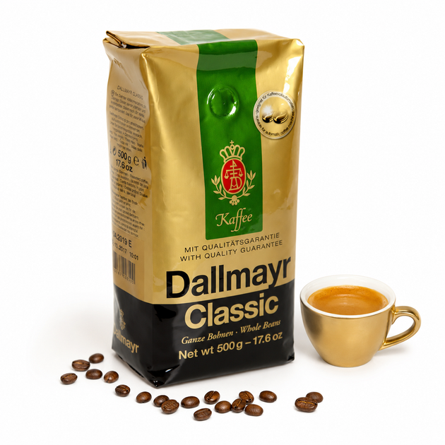 Кофе в зернах Dallmayr Classic 500 гр - Фото 2 Кофе в зернах Dallmayr Classic 500 гр - изображение 2