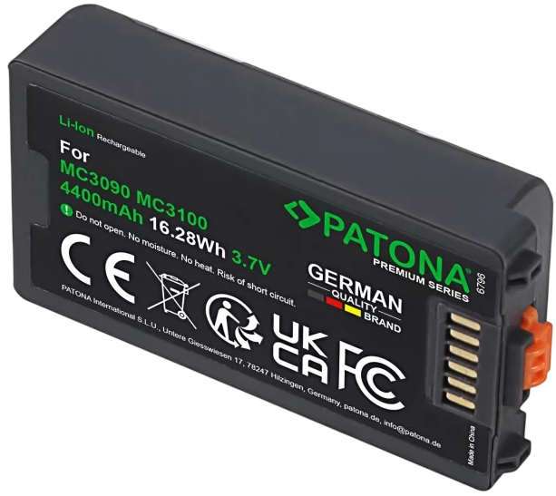 Bateria PATONA Premium do Symbol MC3100 82-127909-02 (4055655251709) - Zdjęcie 3 Bateria PATONA Premium do Symbol MC3100 82-127909-02 (4055655251709) - obraz 3