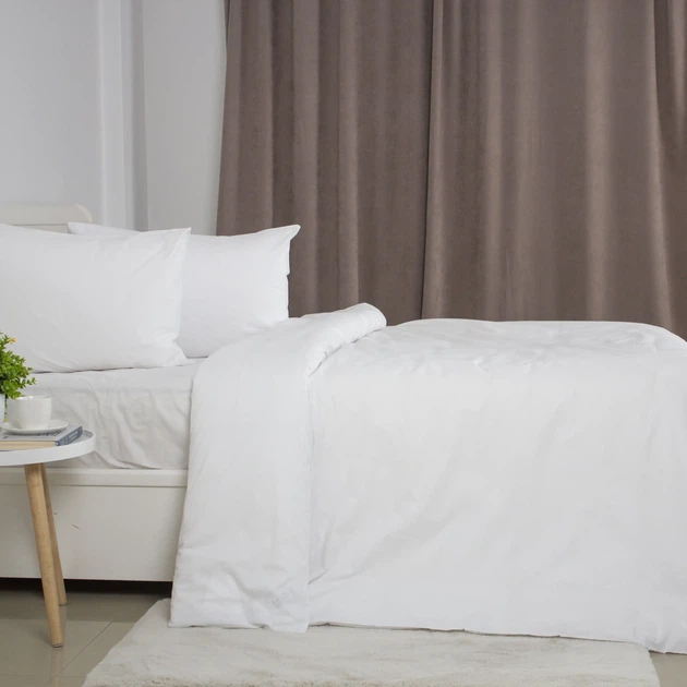 Комплект постільної білизни ТЕП "Happy Sleep" Optical White, двоспальна - изображение 4
