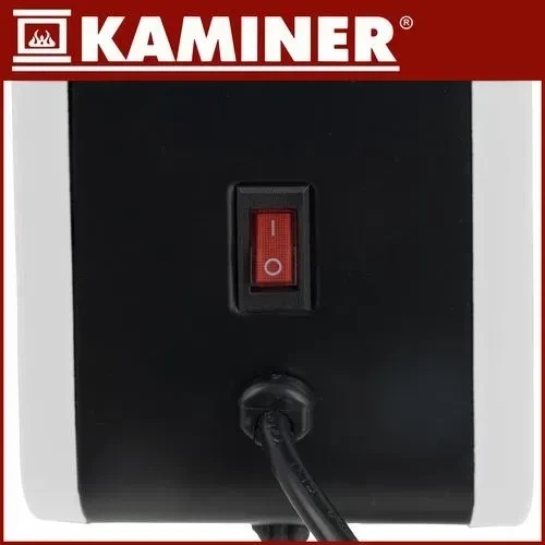 Электрический конвекторный обогреватель Kaminer Ziflo 2300 Вт белый с Wi-Fi, пультом ДУ, турбовентилятором и LCD дисплеем - изображение 8