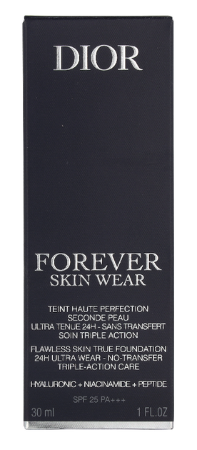 Тональный крем Christian Dior Forever Skin Wear #3W, 30 мл - Фото 1 Тональный крем Christian Dior Forever Skin Wear #3W, 30 мл - изображение 1