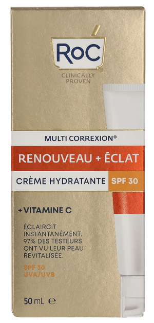 Зволожувальний крем для обличчя з SPF 30 ROC Multi Correxion Revive & Glow SPF30, 50 мл - Фото 1 Зволожувальний крем для обличчя з SPF 30 ROC Multi Correxion Revive & Glow SPF30, 50 мл - зображення 1