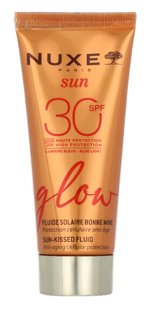 Солнцезащитный флюид для лица NUXE Sun Glow Good Glow SPF30, 40 мл - Фото 1 Солнцезащитный флюид для лица NUXE Sun Glow Good Glow SPF30, 40 мл - изображение 1