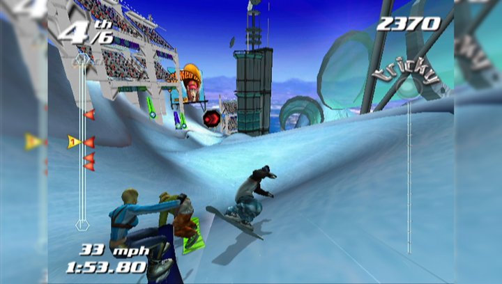 Игра Sony PlayStation 2 SSX Tricky Europe Английская Версия Б/У - изображение 5