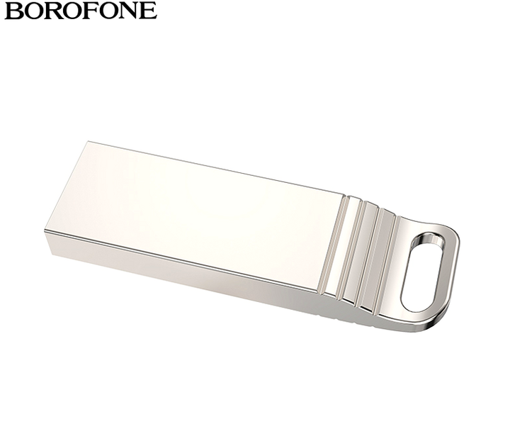 USB-флешка 128 Гб USB2.0 накопичувач інформації Borofone BUD1 - Фото 6 USB-флешка 128 Гб USB2.0 накопичувач інформації Borofone BUD1 - зображення 6