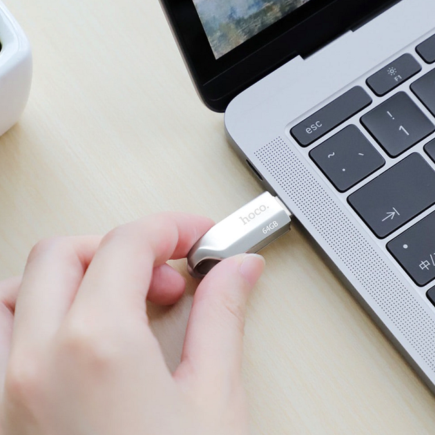 USB флешка 16Гб USB3.0 Type-C скоростная Hoco UD8 - изображение 8