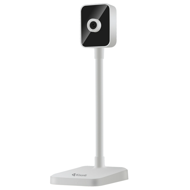 Вебкамера Full HD 1080P USB Plug & Play для ПК і ноутбуків Kisonli D1 Білий - зображення 5