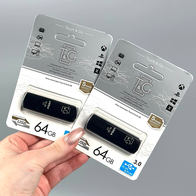 USB флешка 64Гб USB3.0 для хранения данных T&G Vega 121 - изображение 3