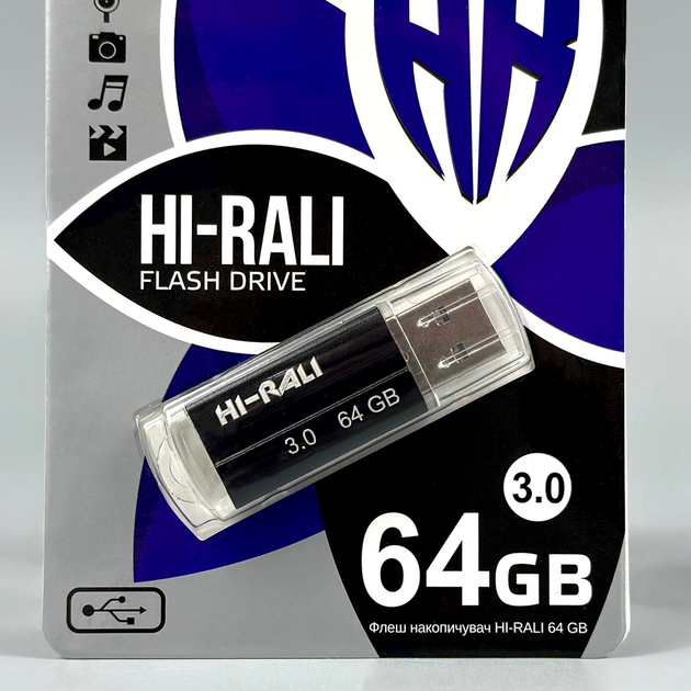 USB флешка 64Gb USB 3.0 Hi-Rali для хранения информации Corsair - Фото 2 USB флешка 64Gb USB 3.0 Hi-Rali для хранения информации Corsair - изображение 2