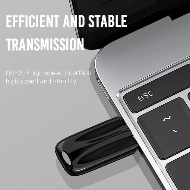 USB-флешка 64Gb USB3.0 Швидкісна Накопичувач інформації XO U30 - зображення 5