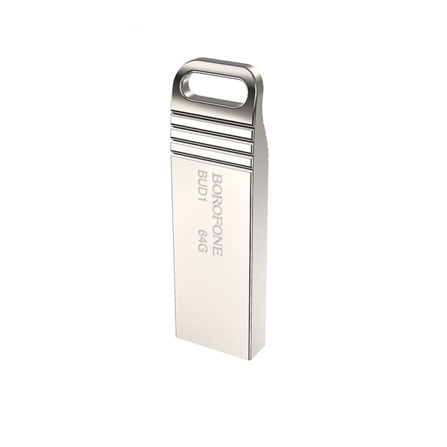 USB флешка 64Gb USB2.0 накопитель информации Borofone BUD1 - Фото 4 USB флешка 64Gb USB2.0 накопитель информации Borofone BUD1 - изображение 4
