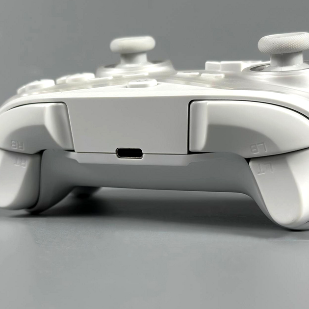 Бездротовий ігровий контролер Bluetooth 600 мА·год для Switch Steam ПК Android iOS CM-619 Білий - зображення 9