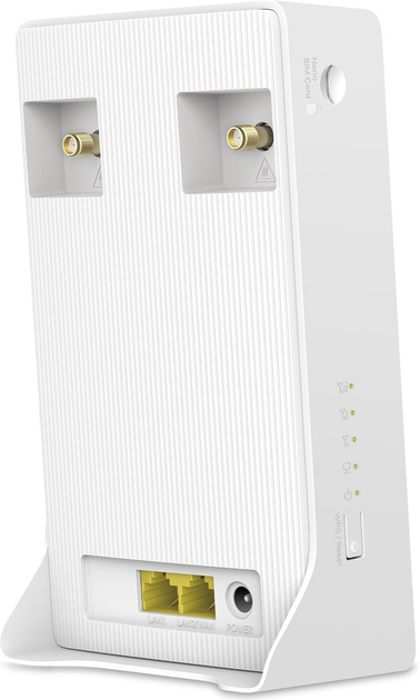 Маршрутизатор Mercusys MB110 / 4G / 2.4 ГГц Білий (102471440) - Уцінка - зображення 4