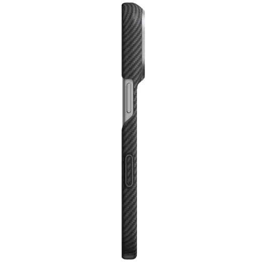 Карбоновый чехол Pitaka Edge Ultra-Slim Twill Black/Grey для iPhone 18 Pro Max | 17 Pro Max (KI1801PM) - изображение 5