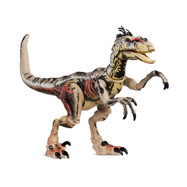 Колекційний Динозавр Велоцираптор Світ Юрського Періоду Jurassic World Hammond Collection 25th Anniversary Comic-Style Velociraptor Mattel (JMC71) - зображення 4