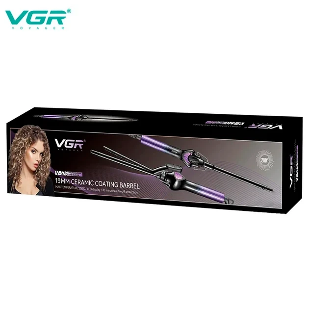 Плойка для волос VGR V-575 оранжевая - изображение 3