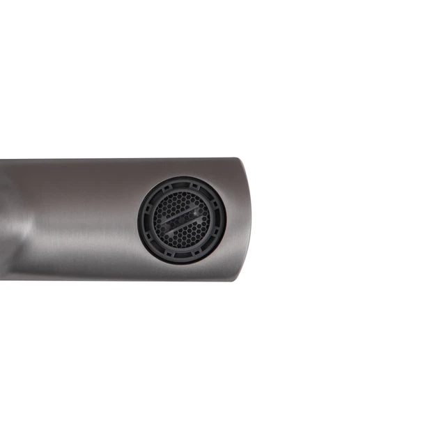 Смеситель для ванны Qtap Slavonice с душевым гарнитуром QTSLV259GMB48035 Gunmetal Black PVD графит - изображение 4