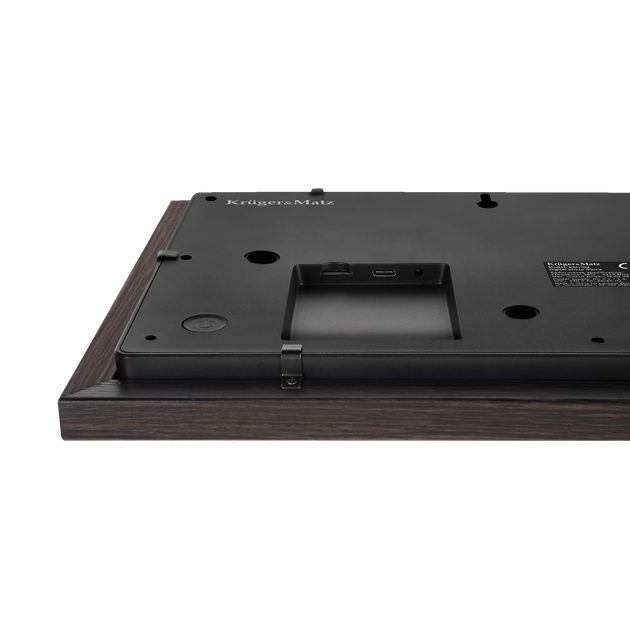 Цифрова фоторамка Kruger&Matz FRAMEO KM1102 Wi-Fi 10.1″ Дерев'яна (5901890113342) - зображення 5