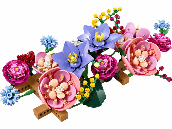 Конструктор Квіткова стіна 879 деталей Botanicals конструктор квіти Flower wall (11503) - зображення 2