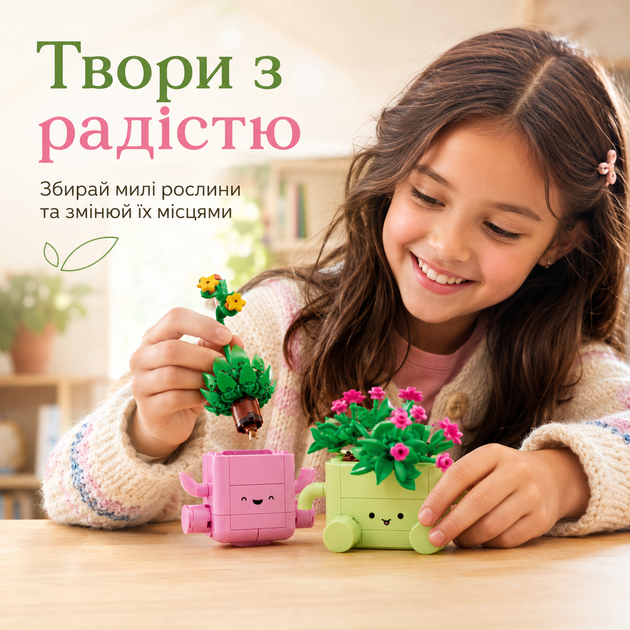 Конструктор Рослини, що гойдаються 253 деталі Botanicals конструктор квіти (11506) - зображення 4