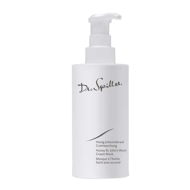 Dr. Spiller Honey St. John’s Wort Cream Mask успокаивающая крем-маска с маслом зверобоя, 200 мл - Фото 1 Dr. Spiller Honey St. John’s Wort Cream Mask успокаивающая крем-маска с маслом зверобоя, 200 мл - изображение 1
