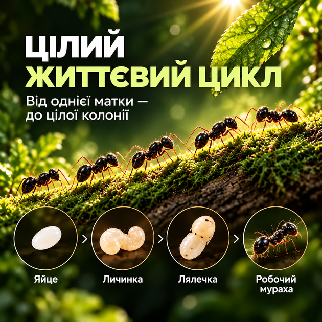Мурахи Lasius Niger мурахи для мурашиної ферми колонія мурах з маткою живі мурахи для початківців - Фото 2 Мурахи Lasius Niger мурахи для мурашиної ферми колонія мурах з маткою живі мурахи для початківців - зображення 2