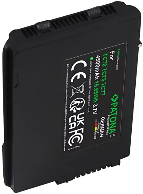 Bateria PATONA Premium do Zebra TC70 BTRY-TC7X-46MPP-01 (4055655251662) - obraz 3