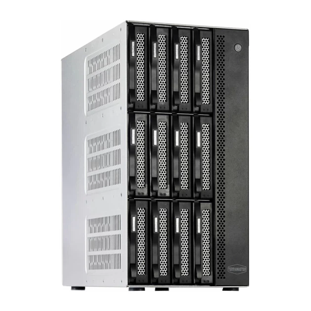 NAS сервер Terramaster T12-500 Pro Intel Core i7-1255U 16GB RAM 12 відсіків (6939236145329) - Фото 2 NAS сервер Terramaster T12-500 Pro Intel Core i7-1255U 16GB RAM 12 відсіків (6939236145329) - зображення 2