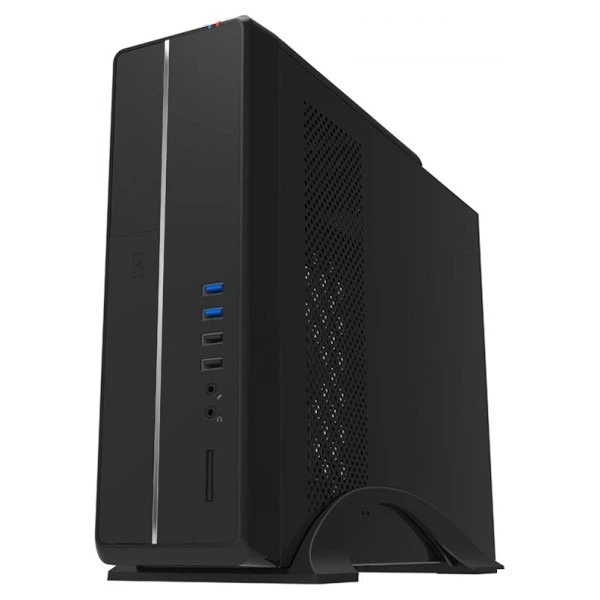 Корпус для ПК GameMax ST-602 Black mATX 400W - зображення 2
