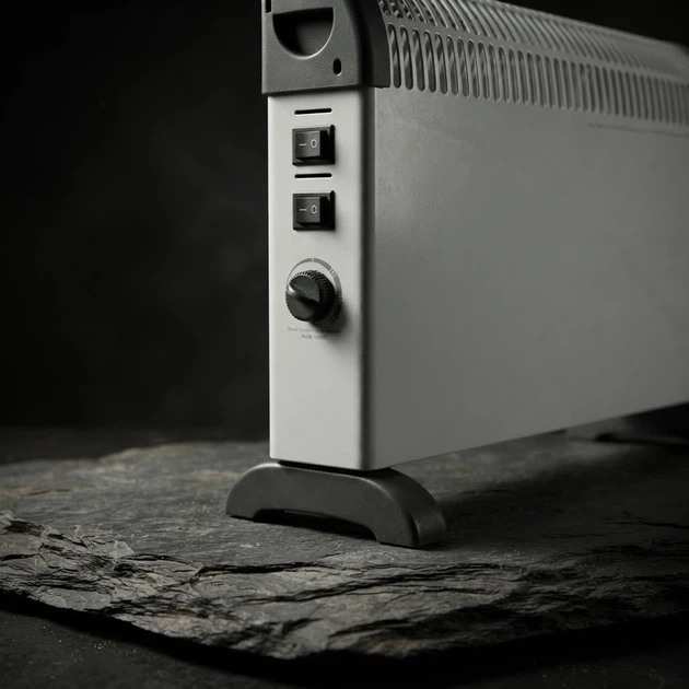 Электрический обогреватель Domotec 2000 Вт. Конвектор для помещения до 23 м². Бесшумный отопительный прибор 750–2000 Вт. - изображение 3