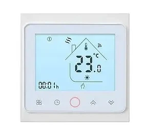 Комплект теплої підлоги Extherm ETC ECO 1600 Вт 8 м², двожильний нагрівальний кабель 80 м, з Wi-Fi терморегулятором TWE02 White (ETC 80) - зображення 7