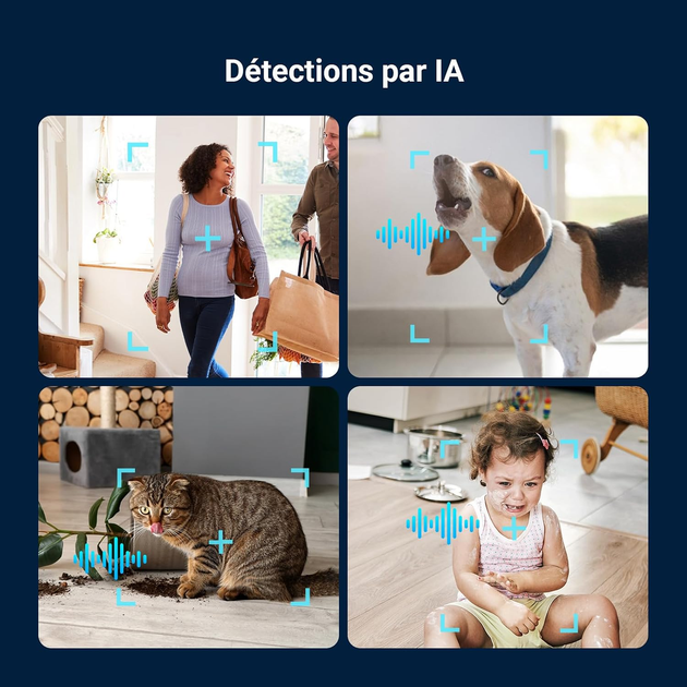 IP-камера EZVIZ C6N G1 4K Wi-Fi 2.4/5 ГГц, 360°, AI обнаружение людей и животных, цветное ночное видение, WDR, Alexa - изображение 8