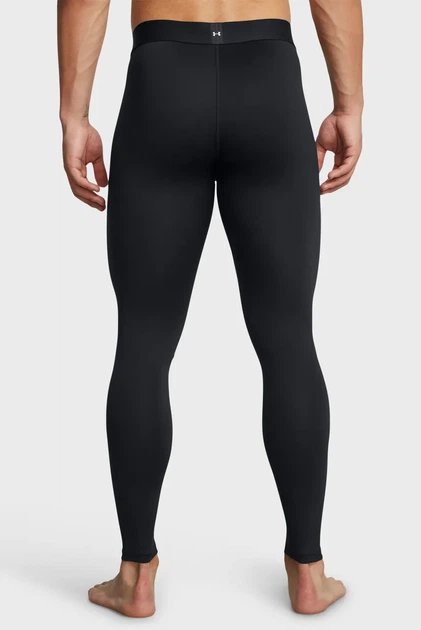 Чоловічі чорні тайтси UA CG Elite Leggings Under Armour S 1386946-001 - Фото 3 Чоловічі чорні тайтси UA CG Elite Leggings Under Armour S 1386946-001 - изображение 3