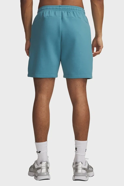 Чоловічі блакитні шорти UA Unstoppable Flc Shorts Under Armour S 1379809-466 - изображение 3