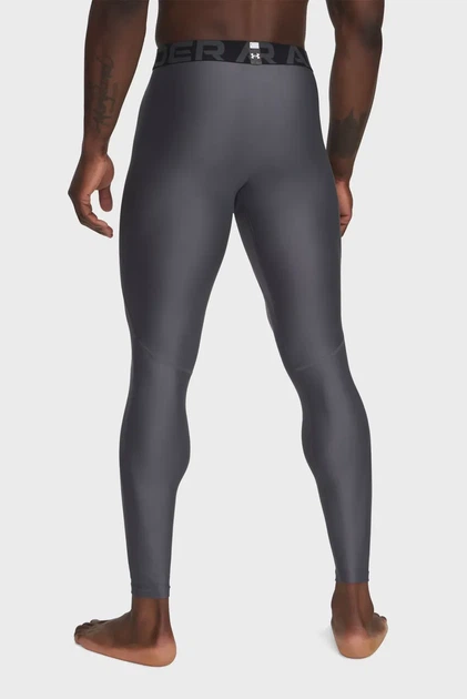 Чоловічі темно-сірі тайтси UA HG Armour Leggings Under Armour S 1361586-025 - Фото 3 Чоловічі темно-сірі тайтси UA HG Armour Leggings Under Armour S 1361586-025 - изображение 3